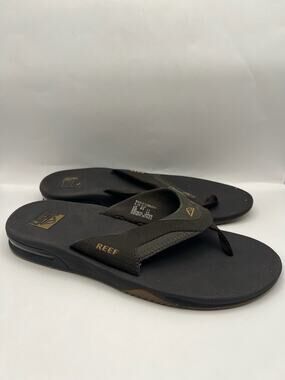 Reef Fanning Brown Sandals Men Size 11